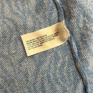 Collared Sleeveless Sea Twig Blue Sweaterknit Midi Wrap Dress - DVF for Target